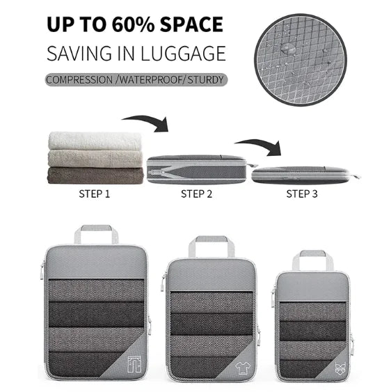 Travel Compression Storage Bag Set