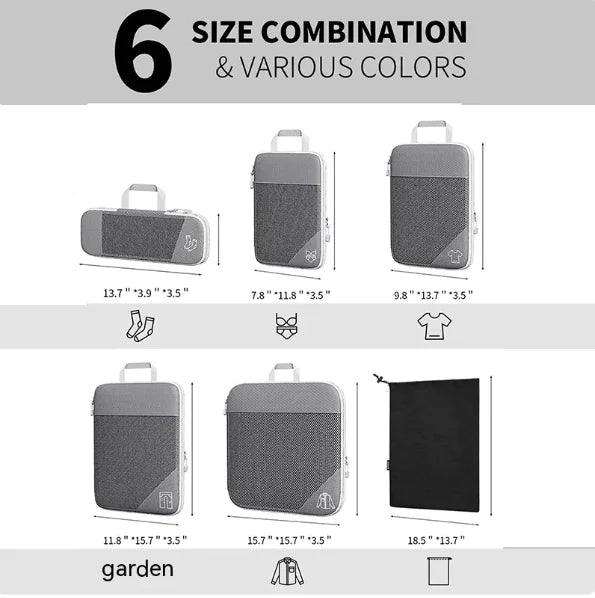 Travel Compression Storage Bag Set
