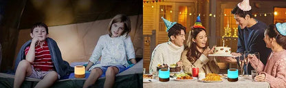 Dimmable 7-Color Baby Night Light with Remote and Timer
