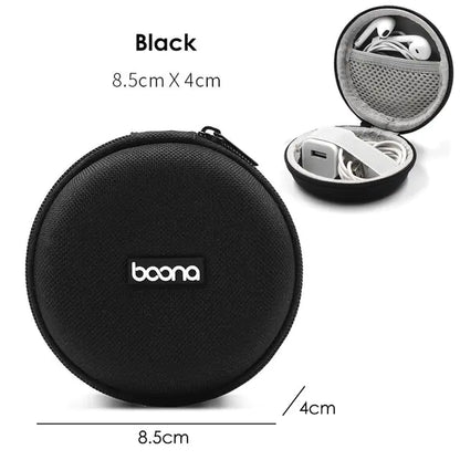 Portable Multifunctional Earphone and Cable Storage Bag